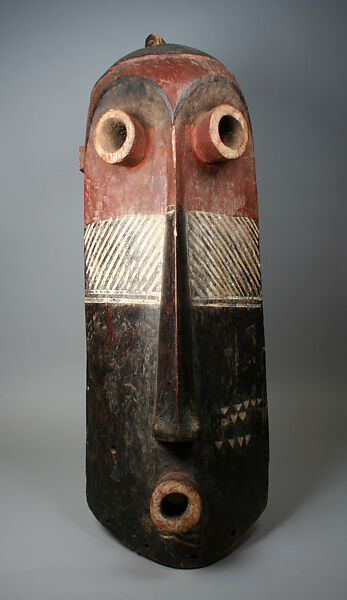 Mask (Pumbu), Wood, pigments, Pende peoples 