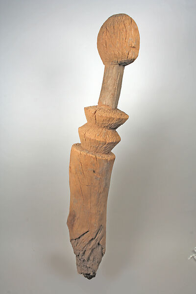 Protective Post, Wood, Mossi peoples 