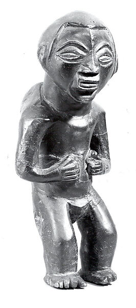 Figure, Wood, patina stain, Luba peoples