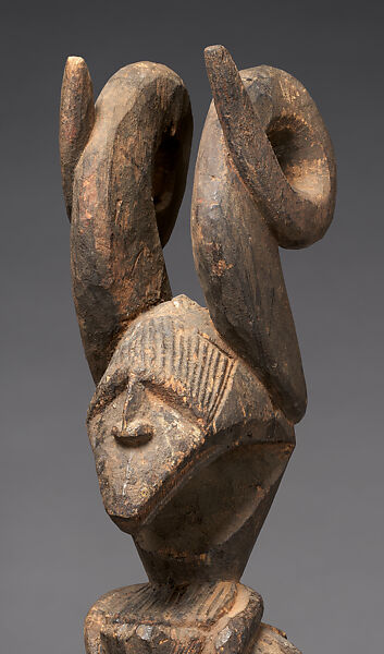 Ìkéǹgà shrine figure, Igbo artist, Wood, Igbo peoples