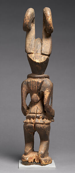 Ìkéǹgà shrine figure, Igbo artist, Wood, Igbo peoples