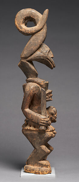Ìkéǹgà shrine figure, Igbo artist, Wood, Igbo peoples