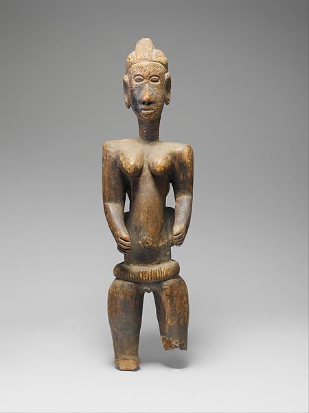 Maternity figure, Goemai artist, Wood, Ankwe peoples
