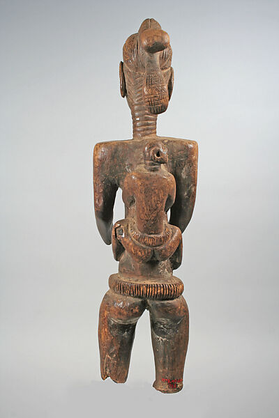 Maternity figure, Goemai artist, Wood, Ankwe peoples