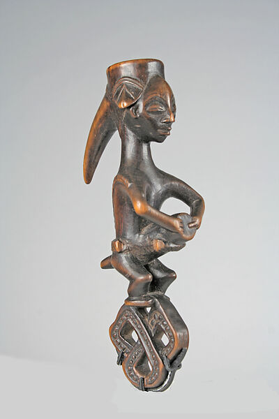 Drummer figurine, Lumbo artist, Wood, Lumbo peoples