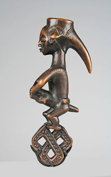 Drummer figurine, Lumbo artist, Wood, Lumbo peoples
