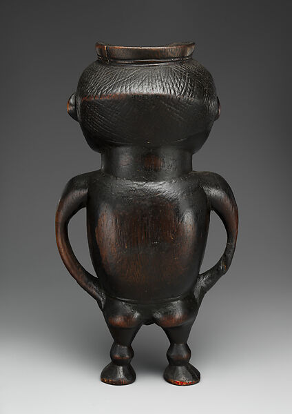 Prestige vessel, Wongo artist, Wood, Wongo peoples