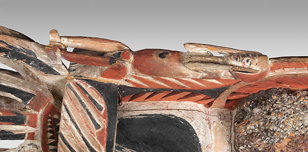 Funerary Carving (Malagan), Wood, paint, shell, Northern New Ireland