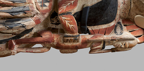 Funerary Carving (Malagan), Wood, paint, shell, Northern New Ireland