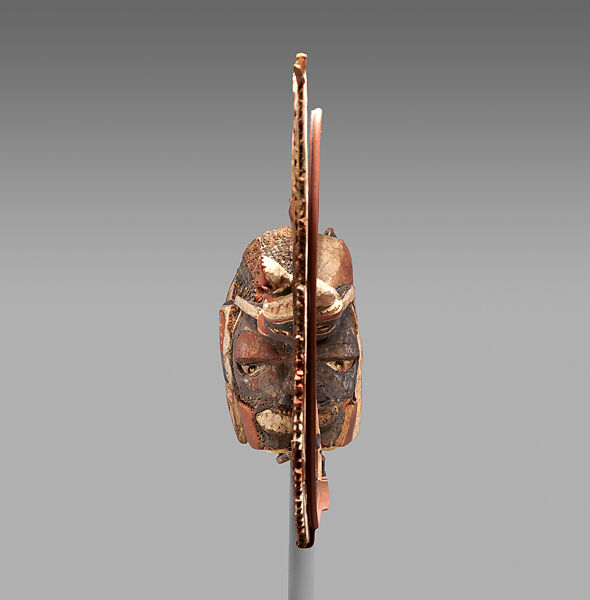 Funerary Carving (Malagan), Wood, paint, shell, Northern New Ireland