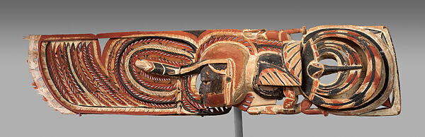 Funerary Carving (Malagan), Wood, paint, shell, Northern New Ireland