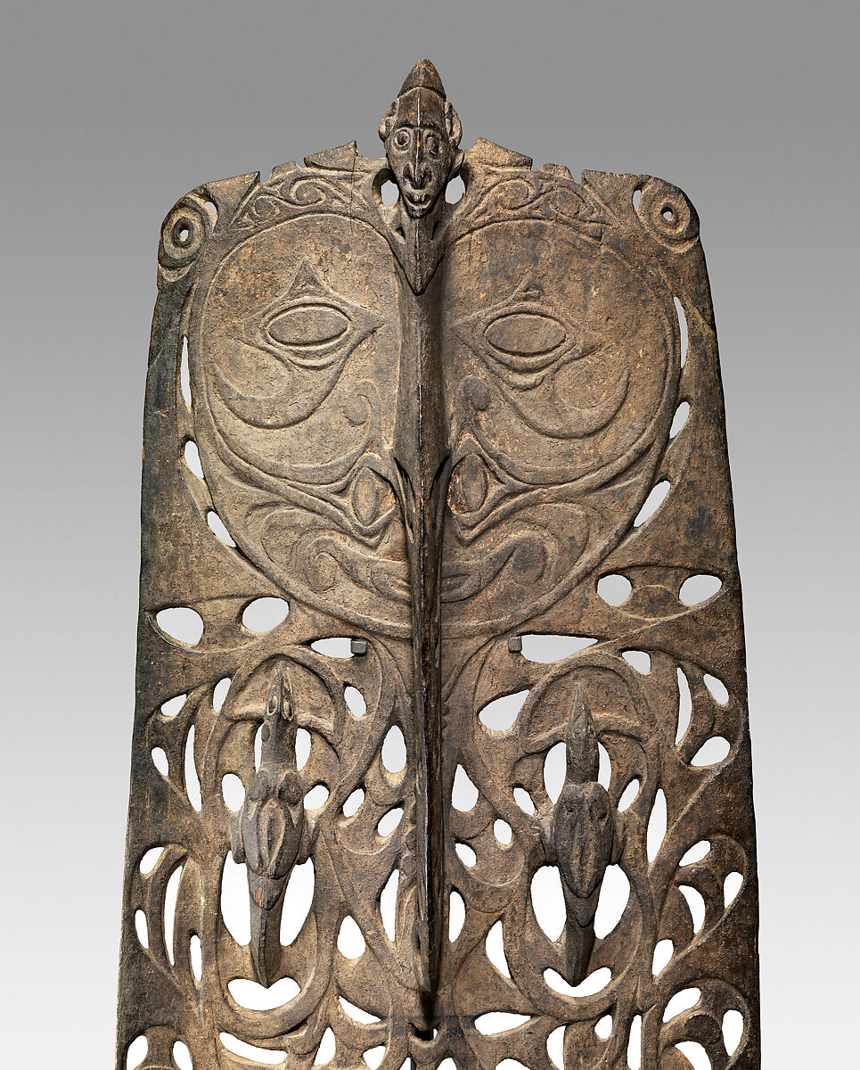 Ceremonial Board (Malu), Wood, Sawos people