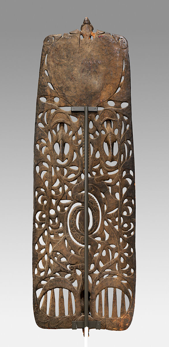 Ceremonial Board (Malu), Wood, Sawos people