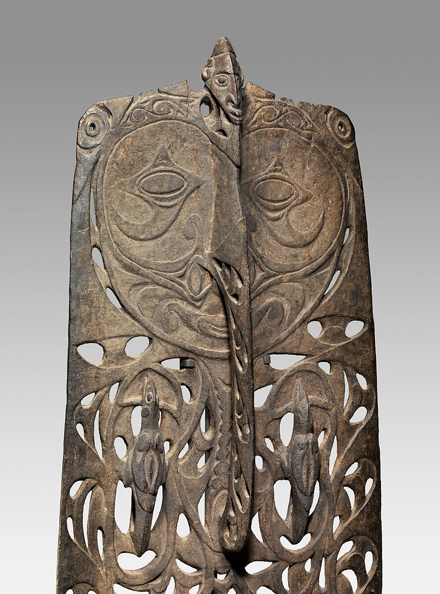 Ceremonial Board (Malu), Wood, Sawos people
