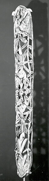 Funerary Carving (Malagan), Wood, paint, shell, Northern New Ireland