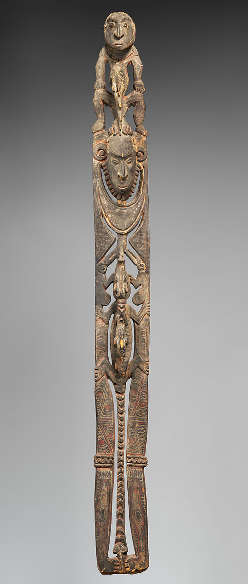 Ancestor Figure (Konumb or Atei), Wood, paint, Kopar or Angoram people