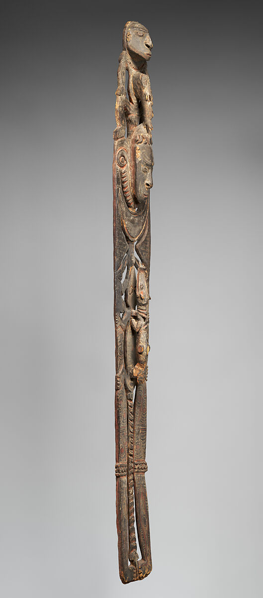 Ancestor Figure (Konumb or Atei), Wood, paint, Kopar or Angoram people