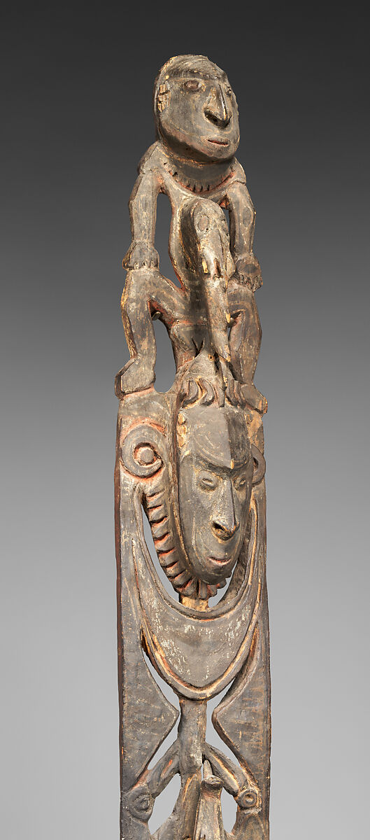 Ancestor Figure (Konumb or Atei), Wood, paint, Kopar or Angoram people