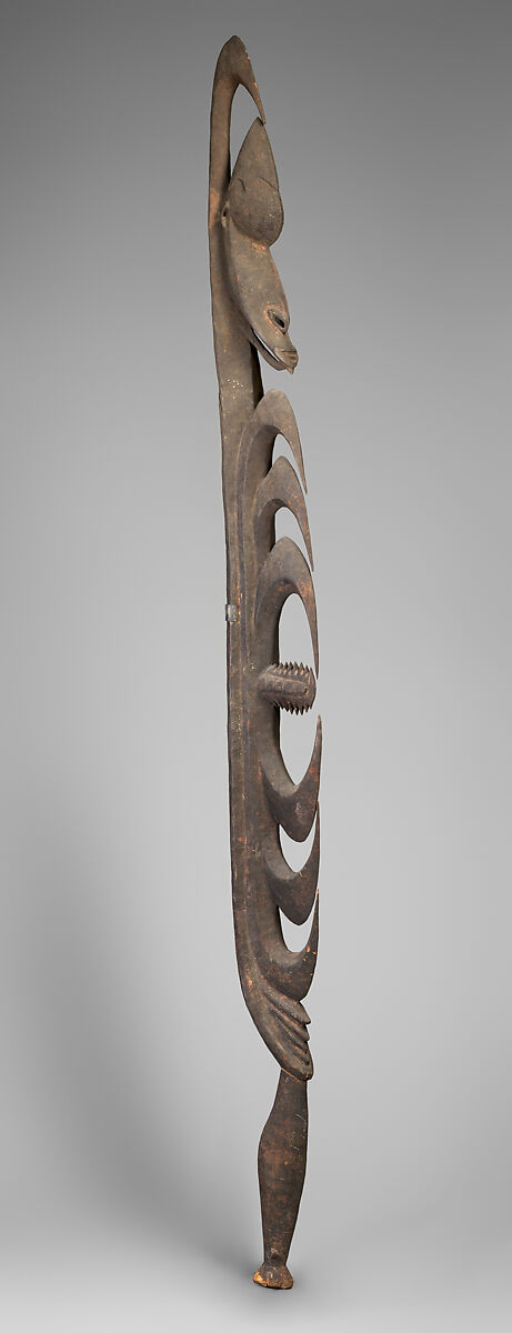 Figure (Yipwon), Wood, paint, Alamblak or Yimam people