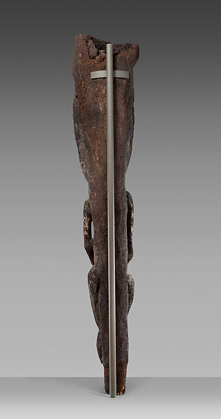 Grade Figure (Maghe ne Naun or Maghe ne Hivir), Fernwood, earth, paint, Ambrym Island