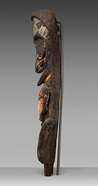 Grade Figure (Maghe ne Naun or Maghe ne Hivir), Fernwood, earth, paint, Ambrym Island