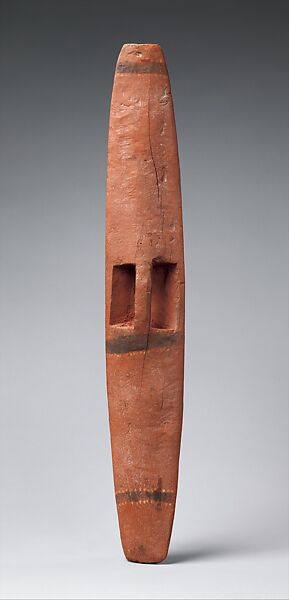 Shield, Wood, paint, Wunambal or Worora