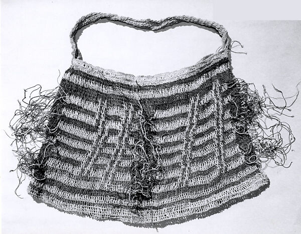 String Bag (Bilum), Fiber, Sawos people 