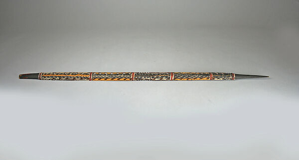 Spear Head, Wood, paint, Tiwi 