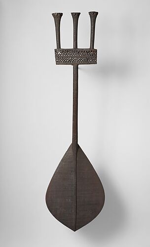 MaRiTama HOME - Tribal Design Burgundy & Black Wooden Paddle