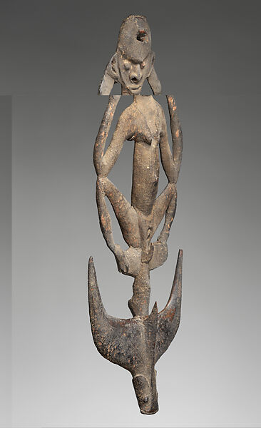 Suspension Hook (Samban or Tshambwan), Wood, Iatmul people