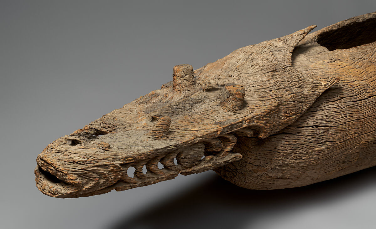 Sacred Slit Gong (Waken), Wood, Iatmul people