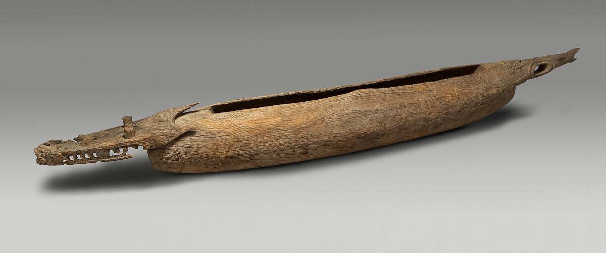 Sacred Slit Gong (Waken), Wood, Iatmul people 