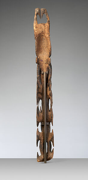 Figure (Nggwalndu), Wood, paint, Abelam people