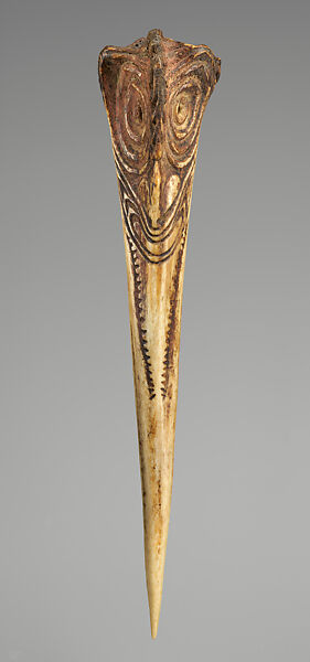 Dagger, Cassowary bone, Iatmul people