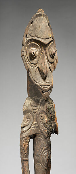 Male Figure, Wood, paint, Angoram, Moim (?)