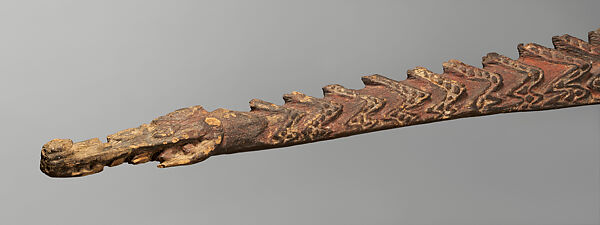Crocodile Figure (Taki), Wood, paint, Korewori River region