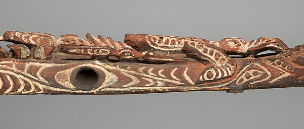 Crocodile Figure (Taki), Wood, paint, Korewori River region