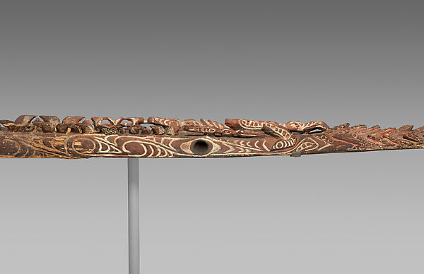 Crocodile Figure (Taki), Wood, paint, Korewori River region
