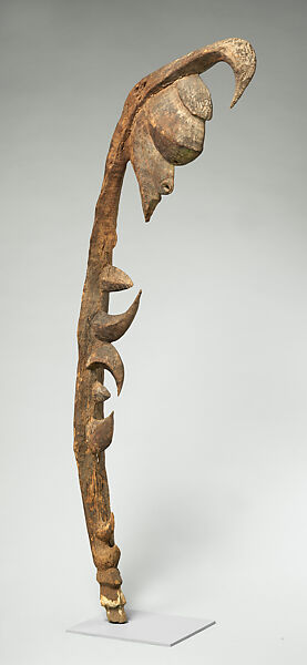 Figure (Yipwon?), Wood, paint, Yimam people (?)