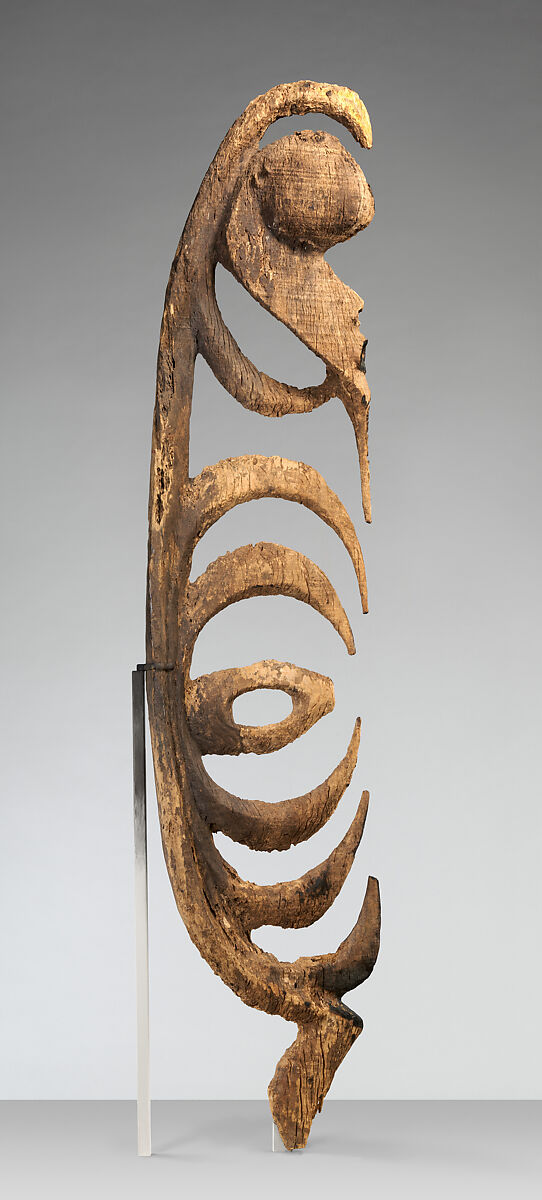 Figure (Yipwon), Wood, Yimam people 