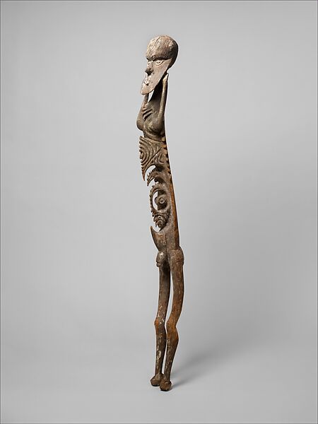 Male Figure, Wood, Inyai-Ewa people 