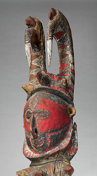 Figure (Nggwalndu), Wood, paint, Abelam people