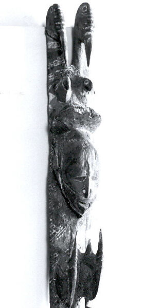 Figure (Nggwalndu), Wood, paint, Abelam people