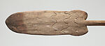 Paddle, Wood, paint, Asmat people