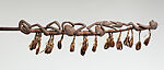Paddle, Chief Chinasapitch, Wood, sago palm leaves, fiber, Asmat people