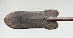 Paddle, Chief Chinasapitch, Wood, sago palm leaves, fiber, Asmat people