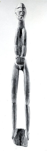 Male Figure, Jusai, Wood, paint, Asmat people 