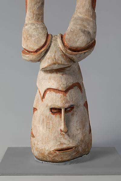 Male ancestor figure, Ndojokor, Wood, paint, Asmat people