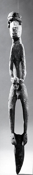 Male Figure, Jokambi, Wood, Asmat people 