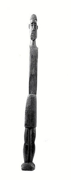 Figure, Wood, Asmat people 